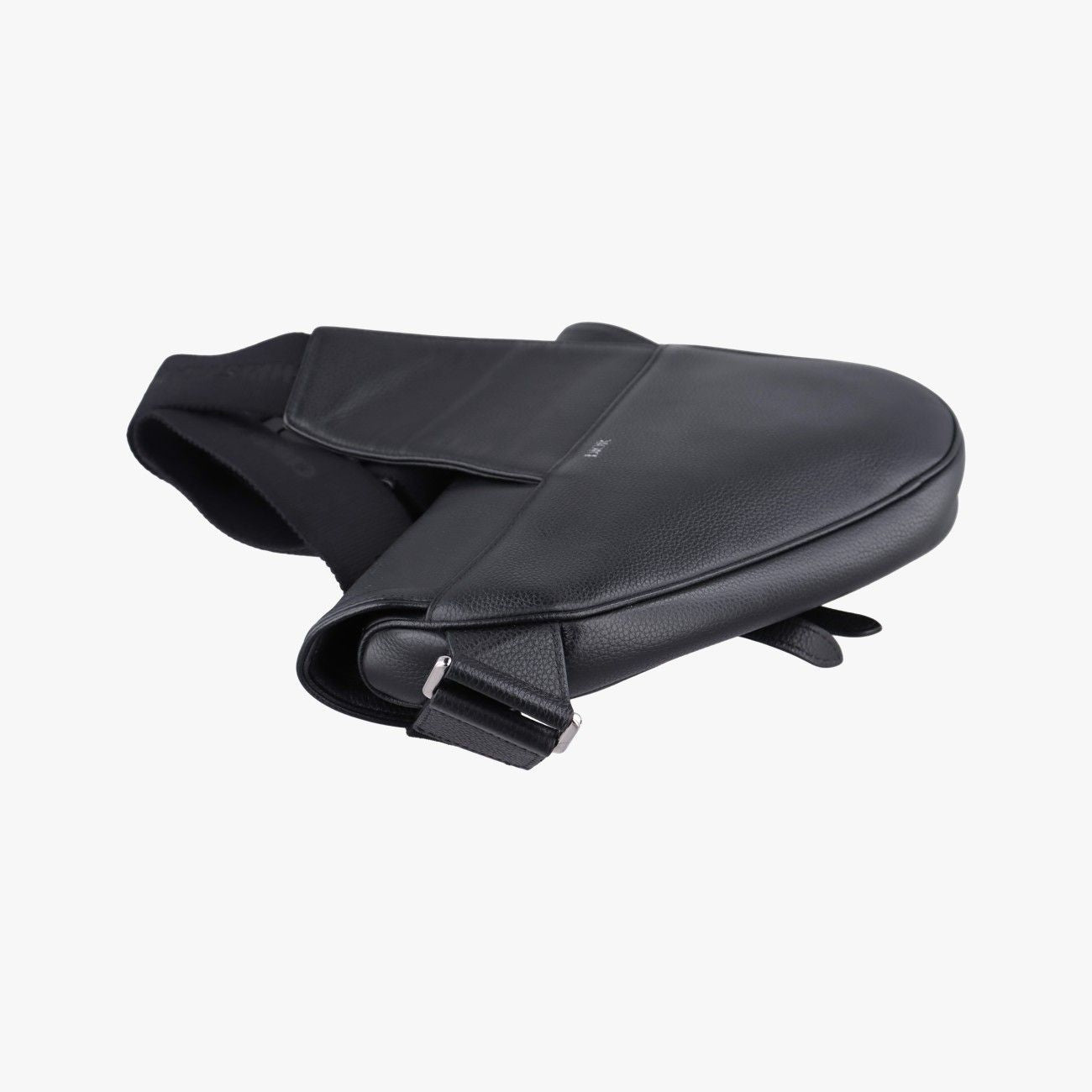 Dior Saddle Black Leather Shoulder Bag — view 7