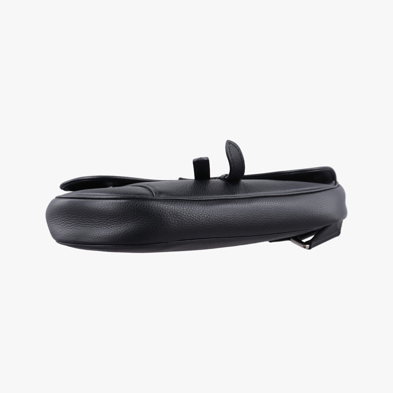 Dior Saddle Black Leather Shoulder Bag — view 3