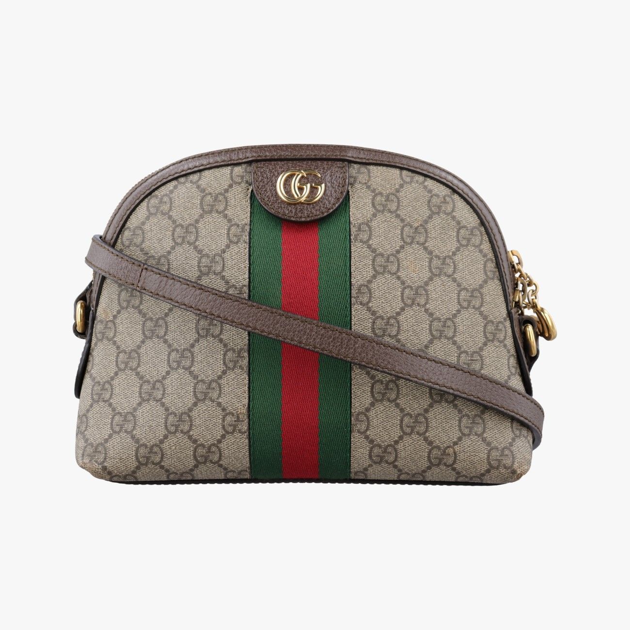 Gucci Ophidia Brown Red Green Leather