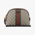 Gucci Ophidia Brown Red Green Leather — view 2