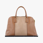 Prada Promenade Brown Beige Saffiano Leather 180 10 — view 2