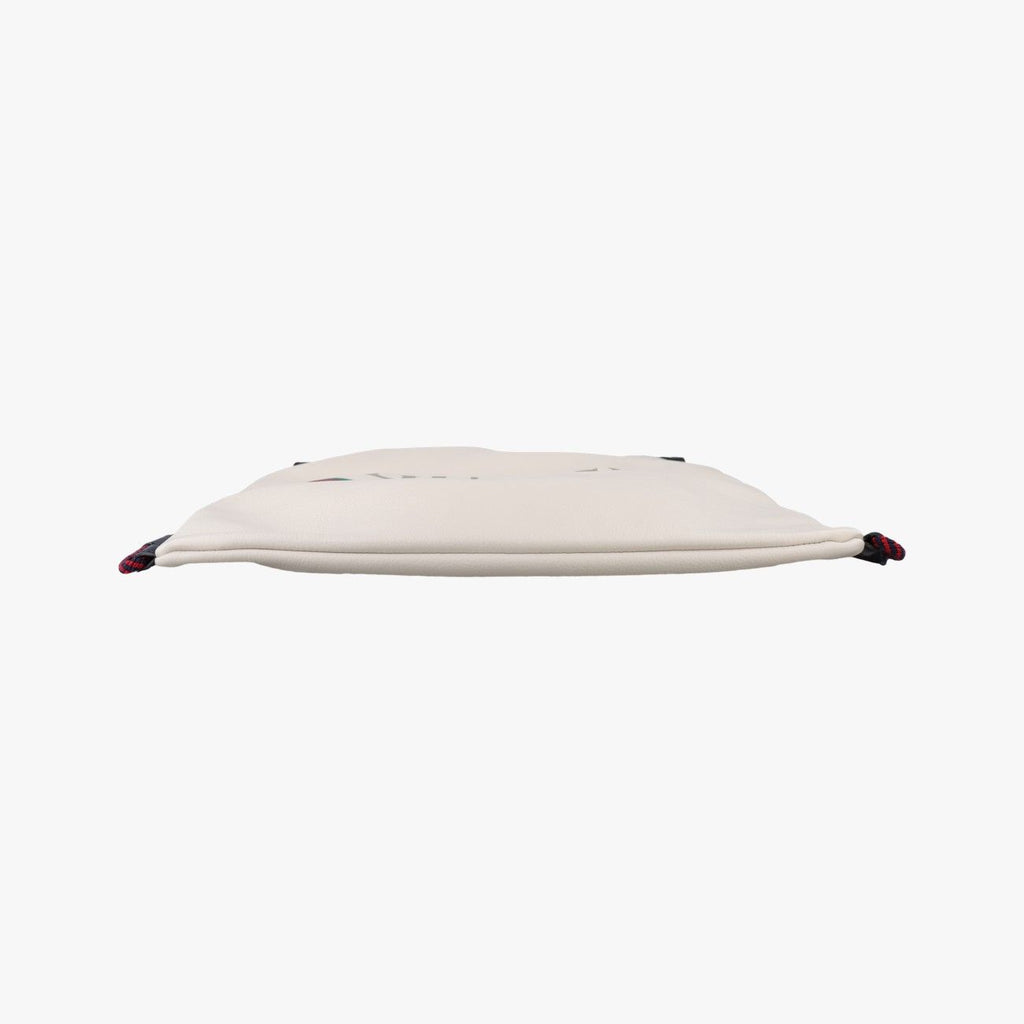 Gucci Print Draw String White Leather — view 3