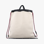 Gucci Print Draw String White Leather — view 2