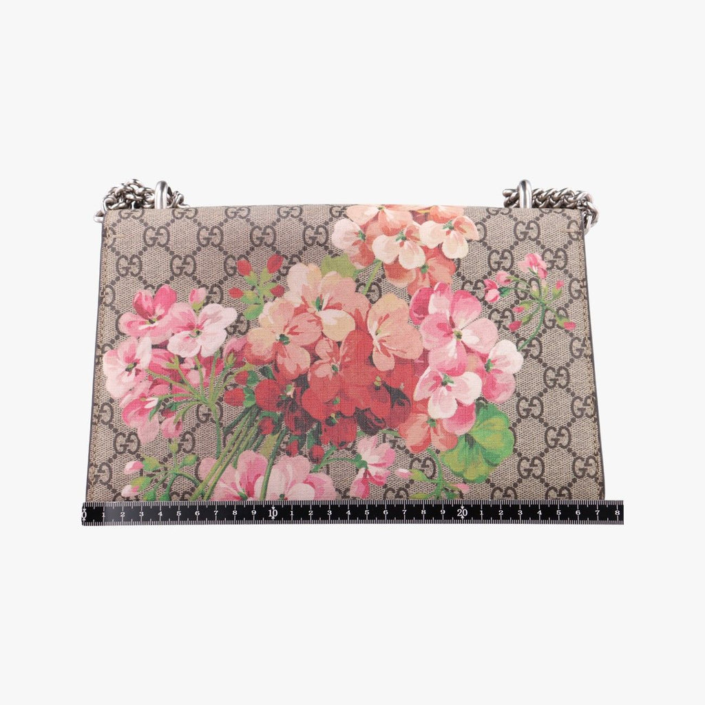 Gucci Dionysus Beige Red Multi Suede Shoulder Bag — view 2