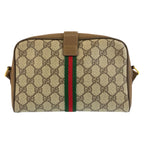 Gucci Vintage Sherry Line Beige GG Supreme Canvas 116 02 055 Shoulder Bag — view 2