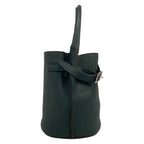 Celine Tote Bag Big Bucket Nano Dark Green Leather — view 2