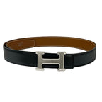 Hermes Belt 80 H Mini Constance Black Gold