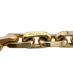 Louis Vuitton Collier LV Edge Metal Necklace Gold — view 7