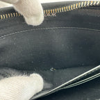 Dior Oblique Canvas Wallet Black — view 7
