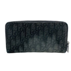 Dior Oblique Canvas Wallet Black