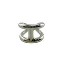 Hermes Osmose GM 925 Sterling Silver Ring