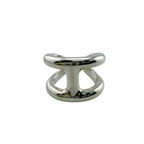 Hermes Osmose GM 925 Sterling Silver Ring