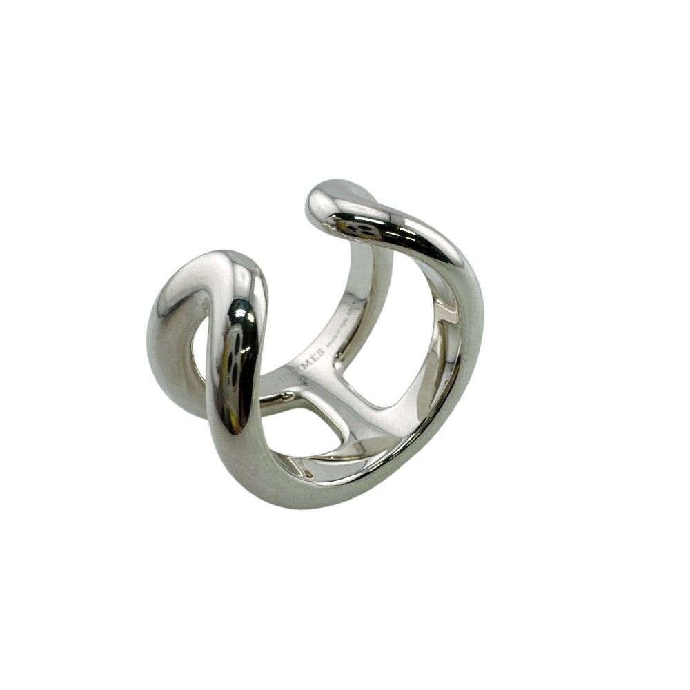 Hermes Osmose GM 925 Sterling Silver Ring — view 4