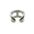 Hermes Osmose GM 925 Sterling Silver Ring — view 3