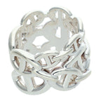 Hermes Chaine D'ancre Enchainee GM Silver Ring — view 4
