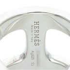 Hermes Osmose GM Silver Ring — view 3