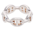 Hermes Chaine D'ancre Enchainee PM Silver Ring