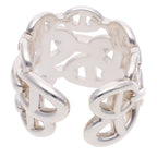 Hermes Chaine D'ancre Enchainee GM Silver Ring — view 2