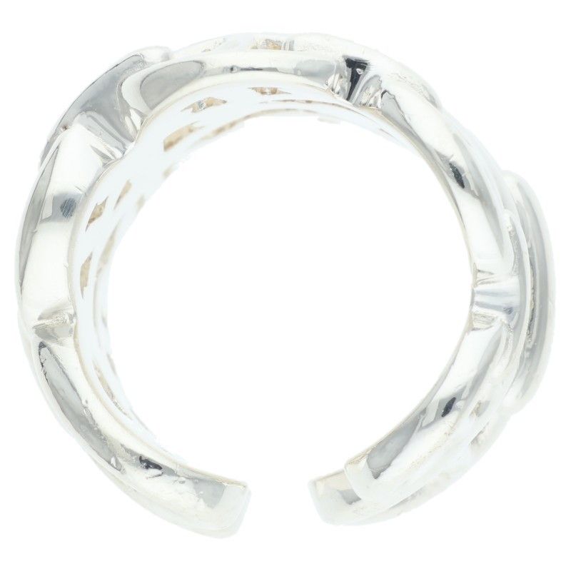 Hermes Chaine D'ancre Enchainee GM Silver Ring — view 5