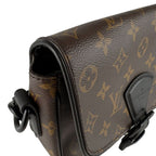 Louis Vuitton Shoulder Bag Monogram Macassar Montsouris Messenger PM — view 7