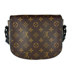Louis Vuitton Shoulder Bag Monogram Macassar Montsouris Messenger PM — view 3