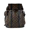 Louis Vuitton Backpack Monogram Macassar Christopher MM