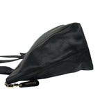 Chanel Vintage CC Logo Caviar Leather Tote Bag Black — view 5