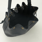 Hermes Market GM Shoulder Bag Courchevel Blue Indigo Navy Gold — view 8