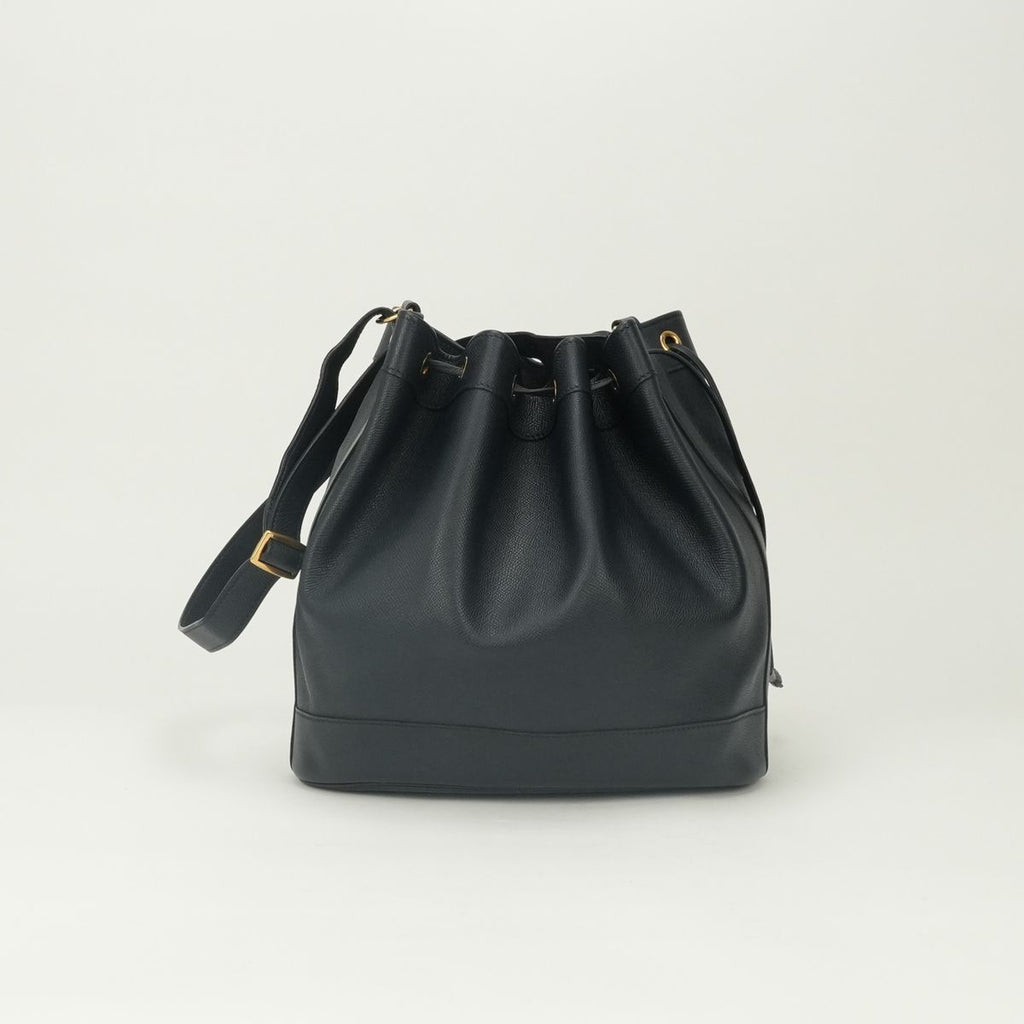 Hermes Market GM Shoulder Bag Courchevel Blue Indigo Navy Gold