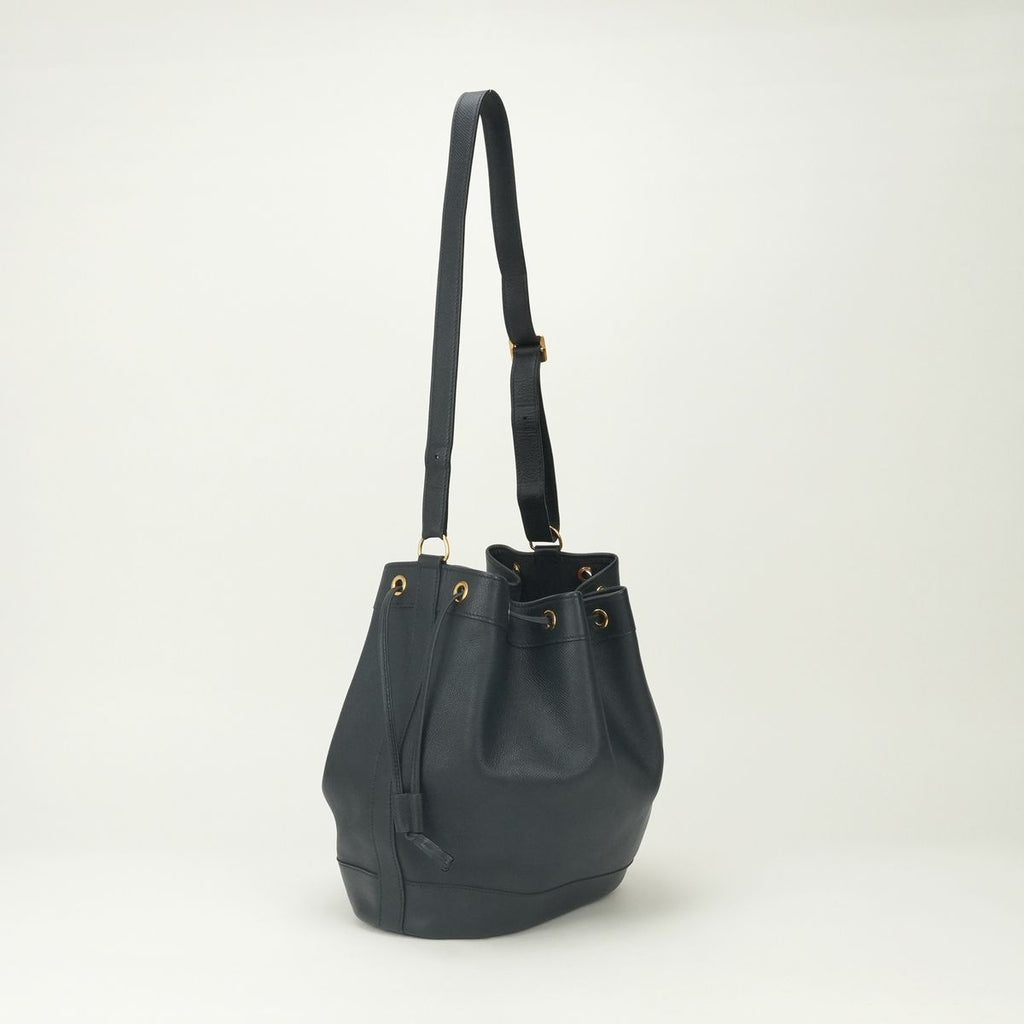 Hermes Market GM Shoulder Bag Courchevel Blue Indigo Navy Gold — view 2