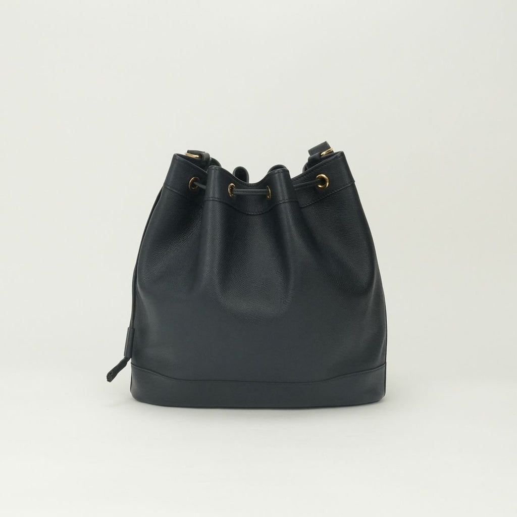 Hermes Market GM Shoulder Bag Courchevel Blue Indigo Navy Gold — view 3