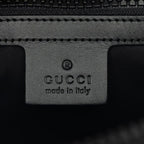 Gucci Sherry Line Tiger Head Waist Bag Black Canvas — view 6