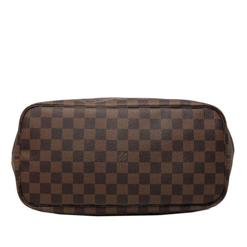 Louis Vuitton Monogram Neverfull MM Tote Shoulder Bag Brown Rose Ballerine Pink — view 3
