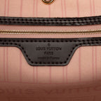 Louis Vuitton Monogram Neverfull MM Tote Shoulder Bag Brown Rose Ballerine Pink — view 5