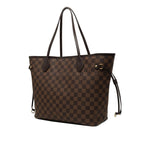 Louis Vuitton Monogram Neverfull MM Tote Shoulder Bag Brown Rose Ballerine Pink — view 2