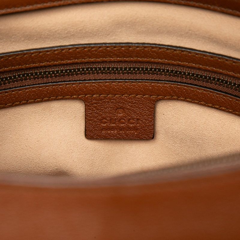 Gucci Bamboo Diana Medium Tote Shoulder Bag 2-Way Brown Leather — view 5