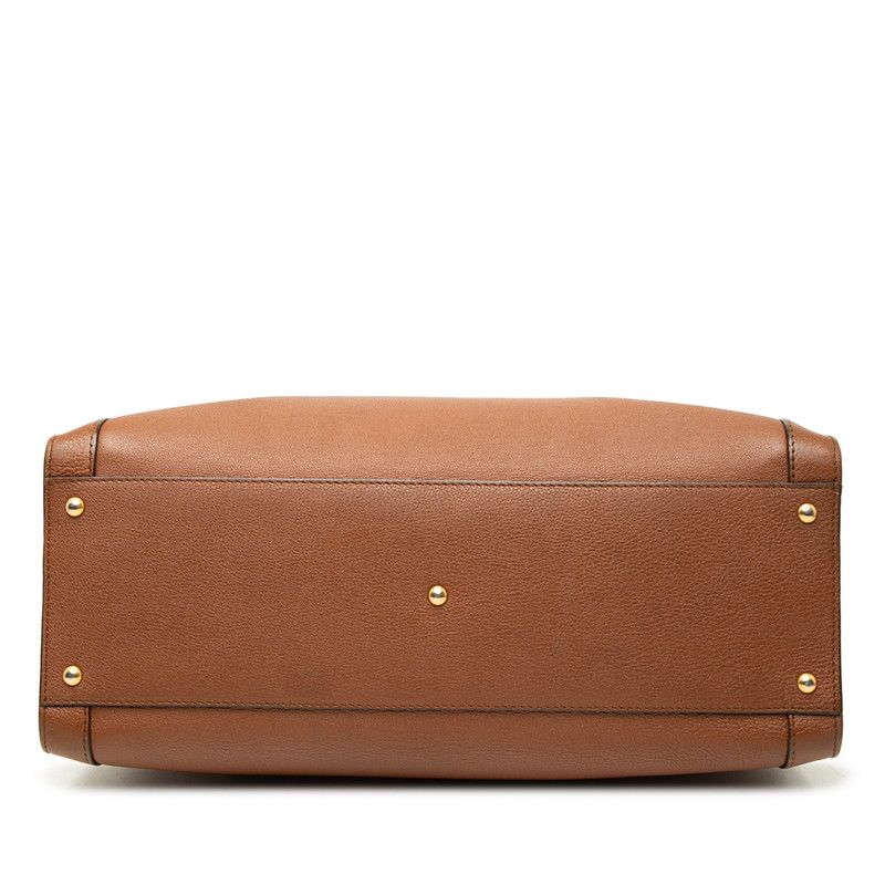 Gucci Bamboo Diana Medium Tote Shoulder Bag 2-Way Brown Leather — view 3