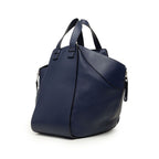 Loewe Anagram Hammock Medium 2-Way Shoulder Bag Blue Leather — view 2