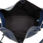 Loewe Anagram Hammock Medium 2-Way Shoulder Bag Blue Leather — view 4