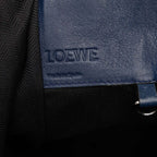 Loewe Anagram Hammock Medium 2-Way Shoulder Bag Blue Leather — view 5