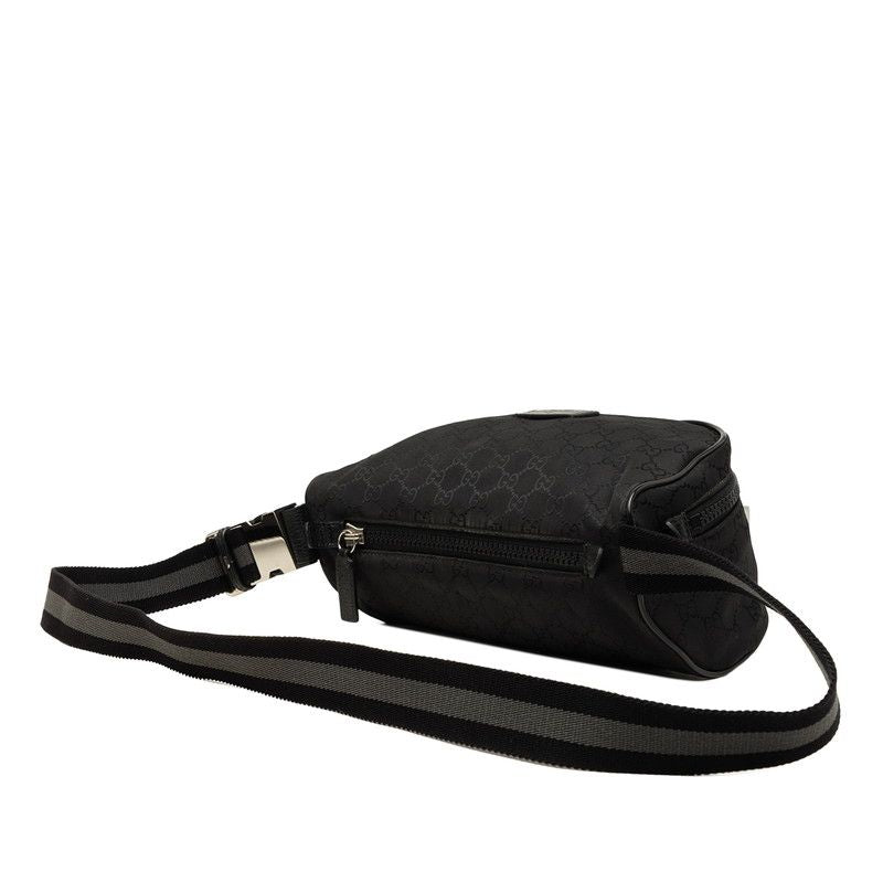 Gucci GG Nylon Waist Bag Black — view 2