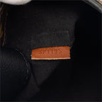 Louis Vuitton Monogram Pallas BB 2-Way Shoulder Bag Brown Black Leather — view 6