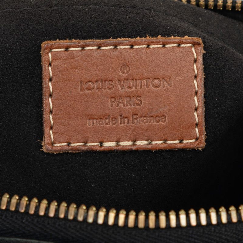 Louis Vuitton Monogram Pallas BB 2-Way Shoulder Bag Brown Black Leather — view 7