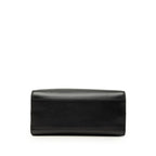 Gucci Bamboo Sherry Line Nymphaea 2-Way Shoulder Bag Black Red Leather — view 3