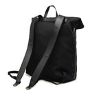 Gucci Sherry Line Fold Backpack Black Canvas Leather — view 2