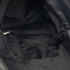 Gucci Sherry Line Fold Backpack Black Canvas Leather — view 8