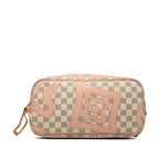 Louis Vuitton Damier Azur Neverfull MM Tahiti Collection Tote Shoulder Bag — view 3