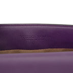 Bottega Veneta Intrecciato Embroidery 2-Way Shoulder Bag Purple Leather — view 6