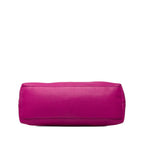 Gucci Interlocking G Soho Fringe Chain Shoulder Bag Pink Leather — view 3