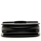Celine Triomphe Besace Clair Chain Shoulder Bag Black Leather — view 3